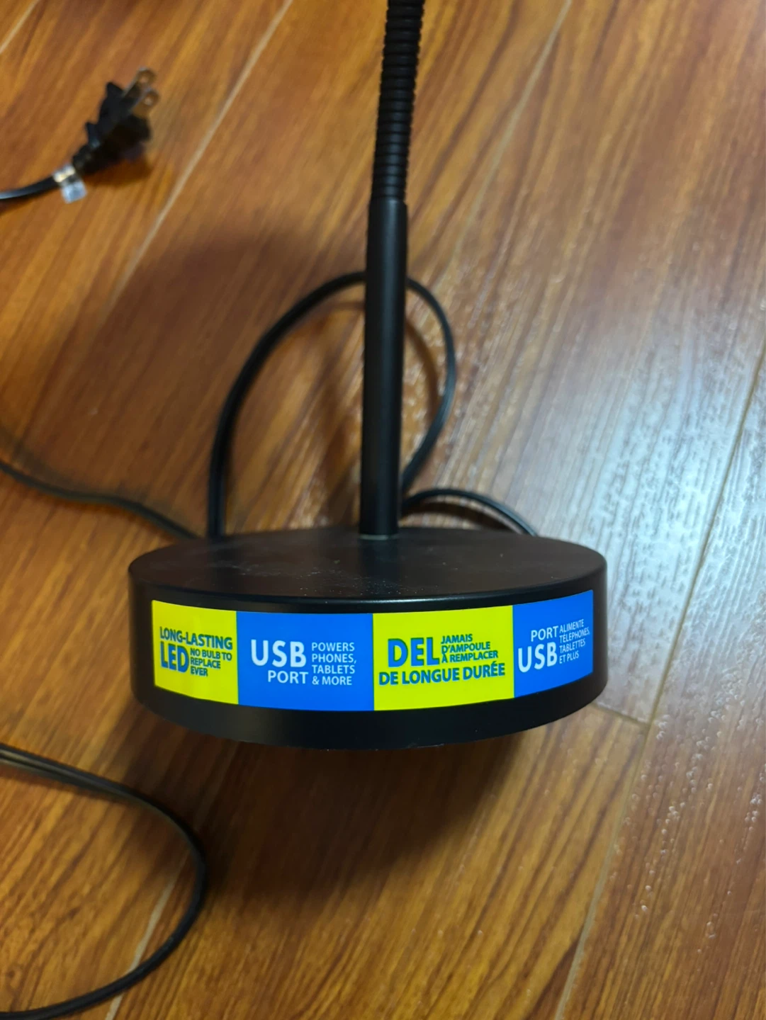 Black LED Desk Lamp - USB Powered ❤️‍🔥 MOVE OUT SALE - photo 4