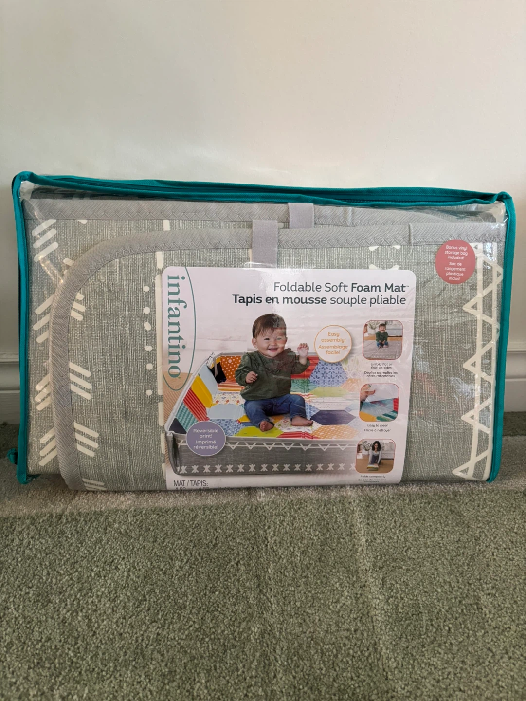 Infantino Foldable Soft Foam Mat