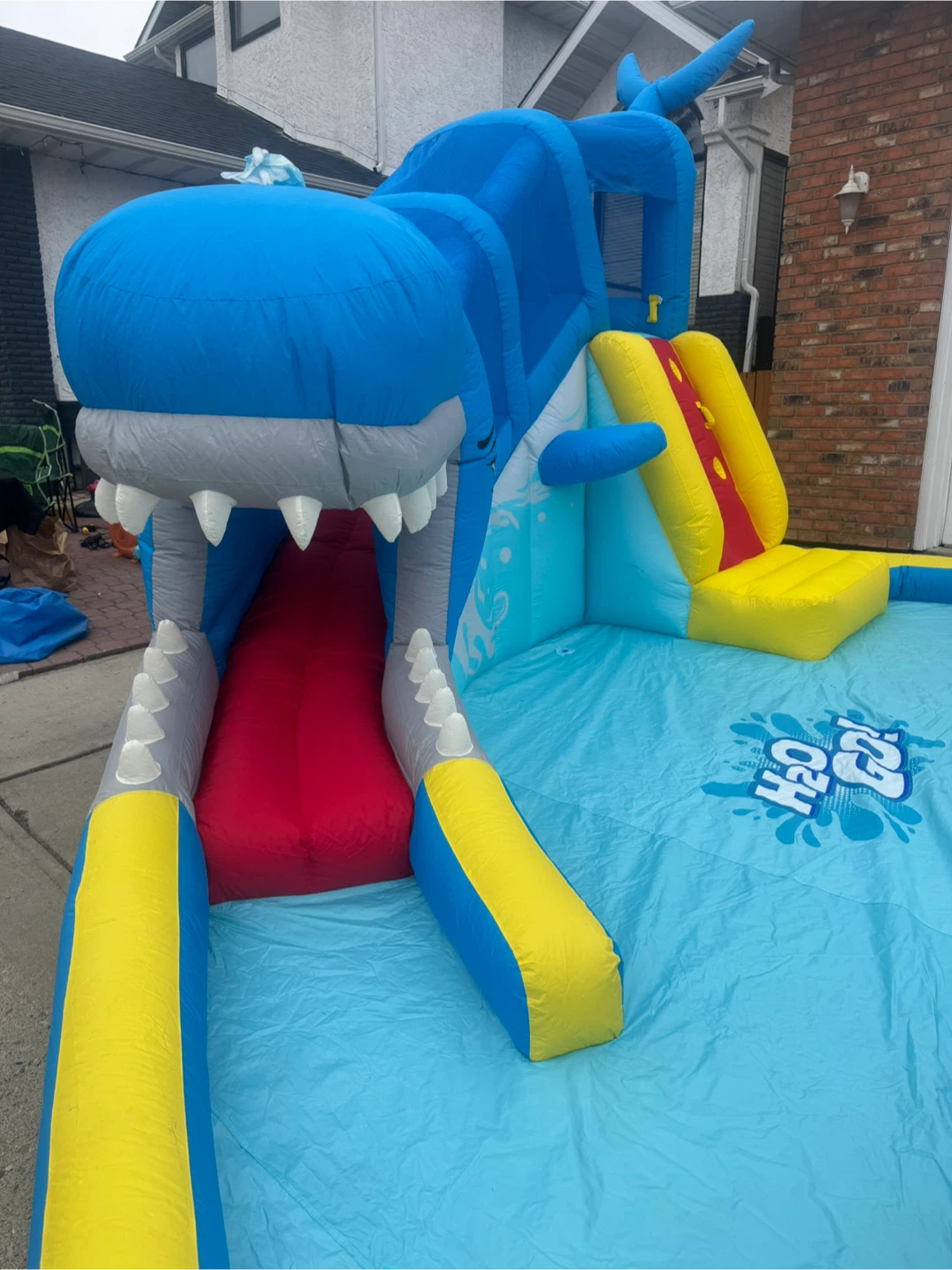 H2GO! Whales 'n Waves Kids Inflatable Water Park - photo 2