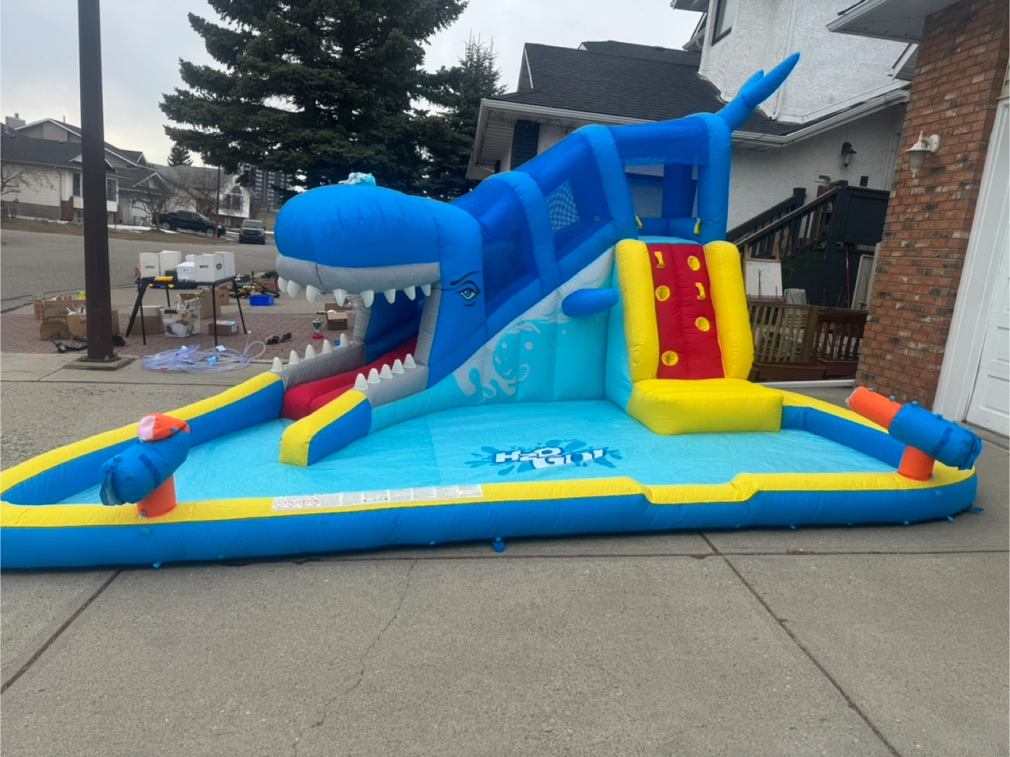 H2GO! Whales 'n Waves Kids Inflatable Water Park