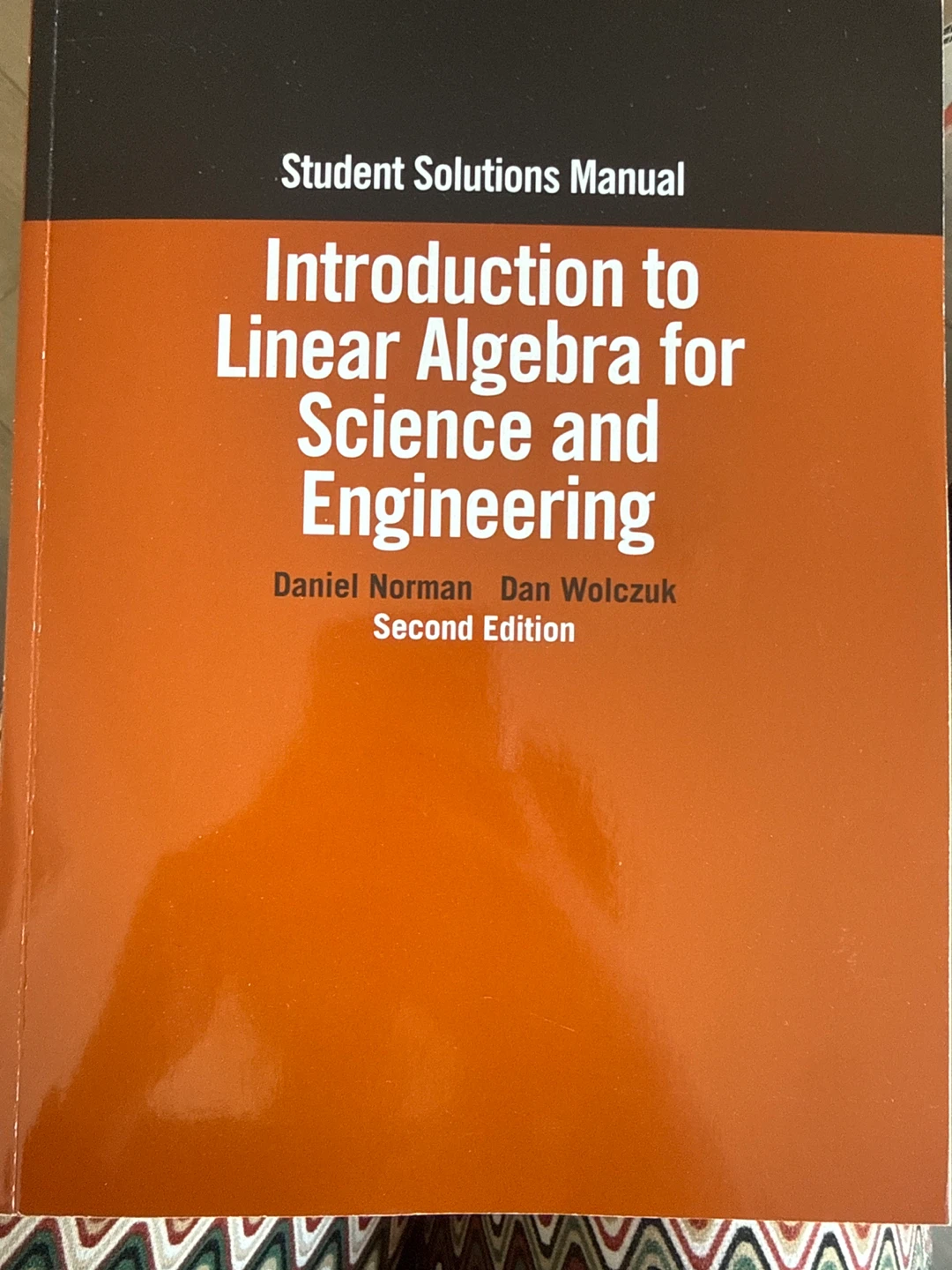 Books!! Linear Algebra for Science and Engineering - photo 2