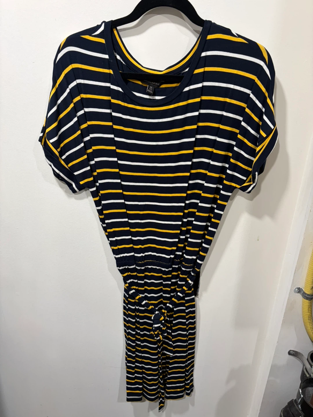 Banana Republic Striped Dress XL