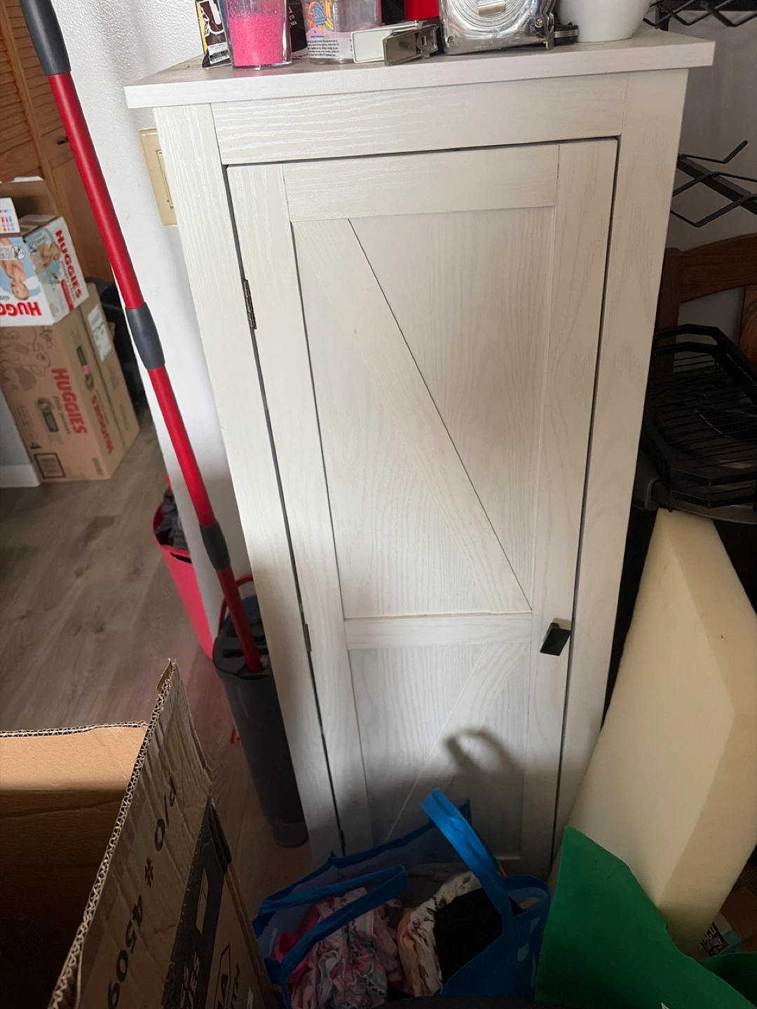 White Storage Cabinet