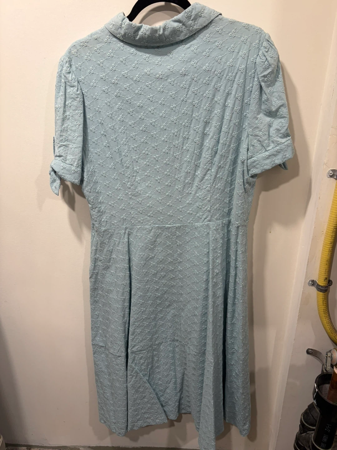 Cal Meets Glam Blue Embroidered Dress - photo 2