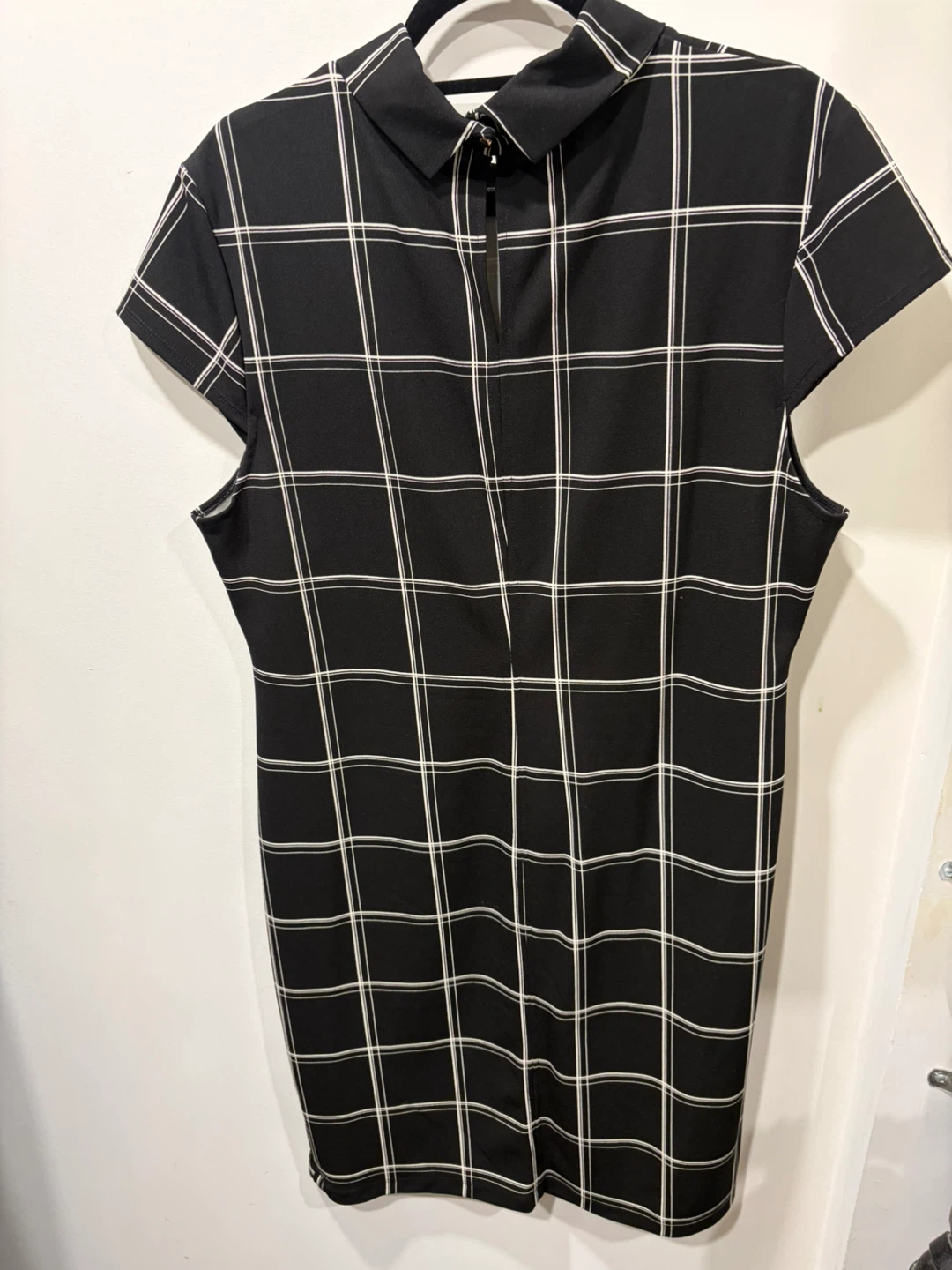 H&M Black and White Plaid Dress - US XL - photo 2