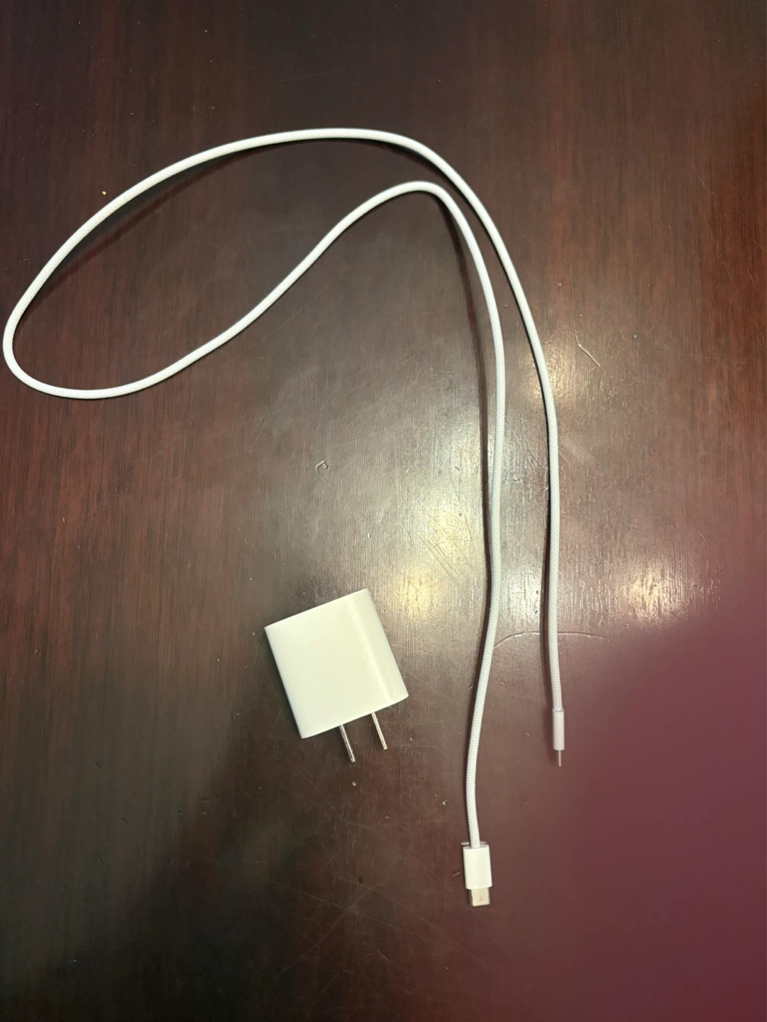 Airpods 4 with Charging Case, white power adapter and Charger. - photo 3