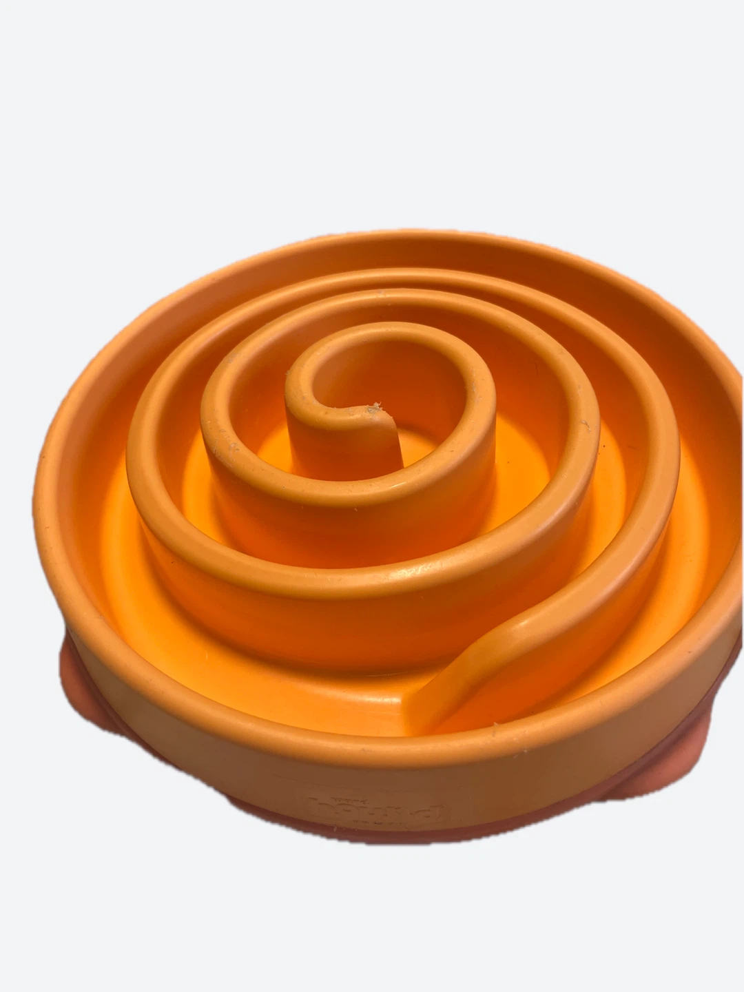 Outward Hound Orange Slow Feeder Dog Bowl