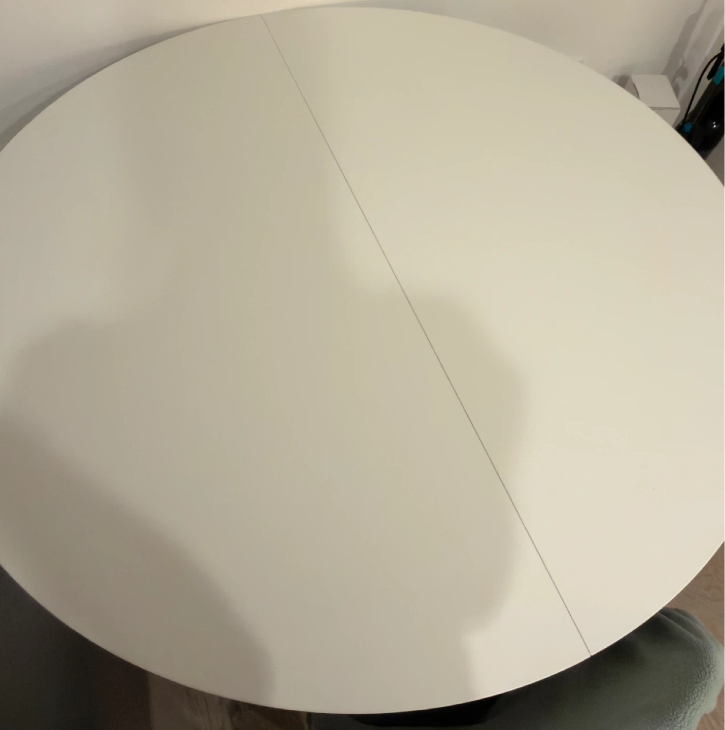 White Round Dining Table (ikea)