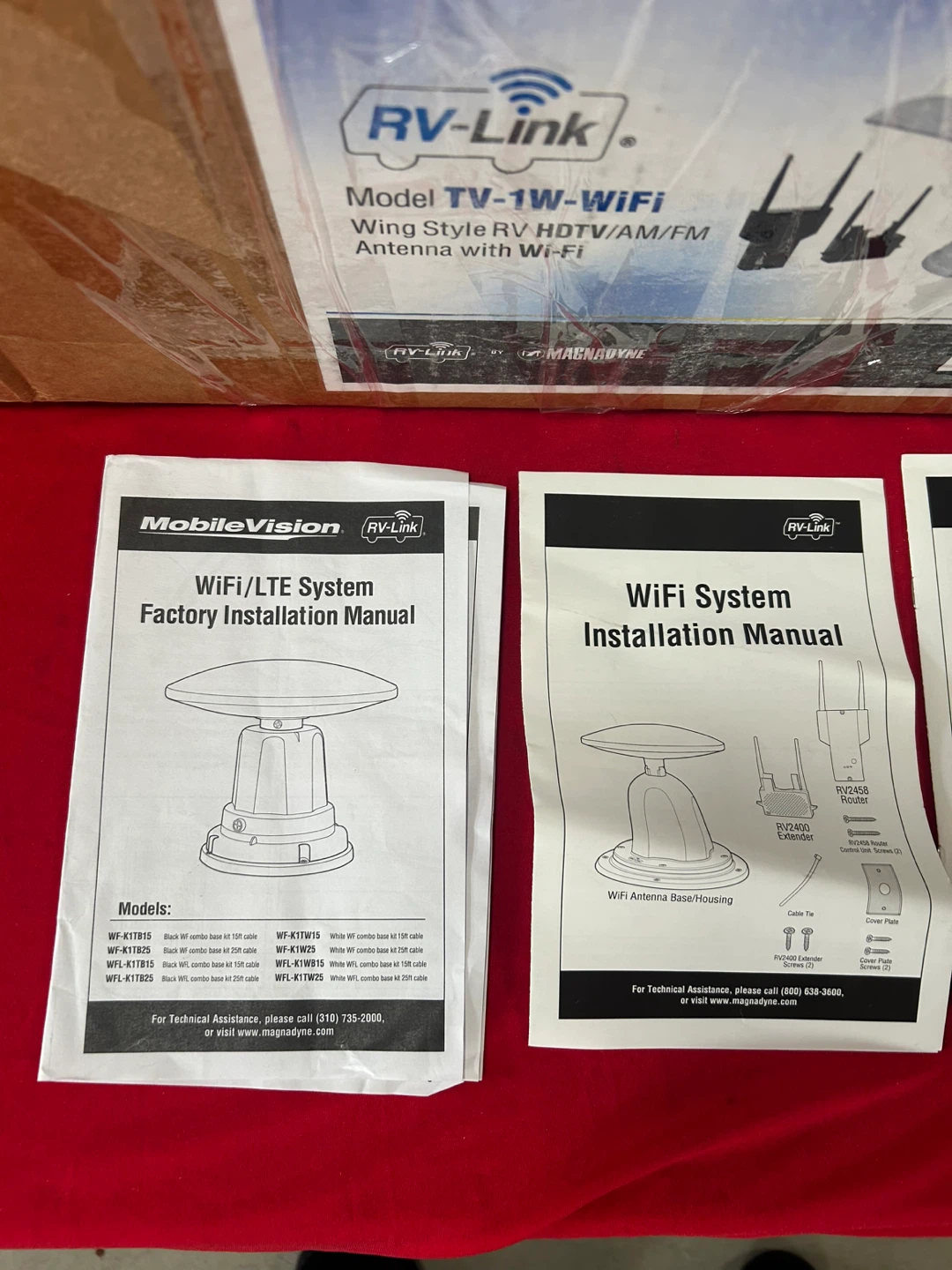 RV-Link TV-1W-WiFi RV HDTV/AM/FM Antenna with Wi-Fi - photo 2