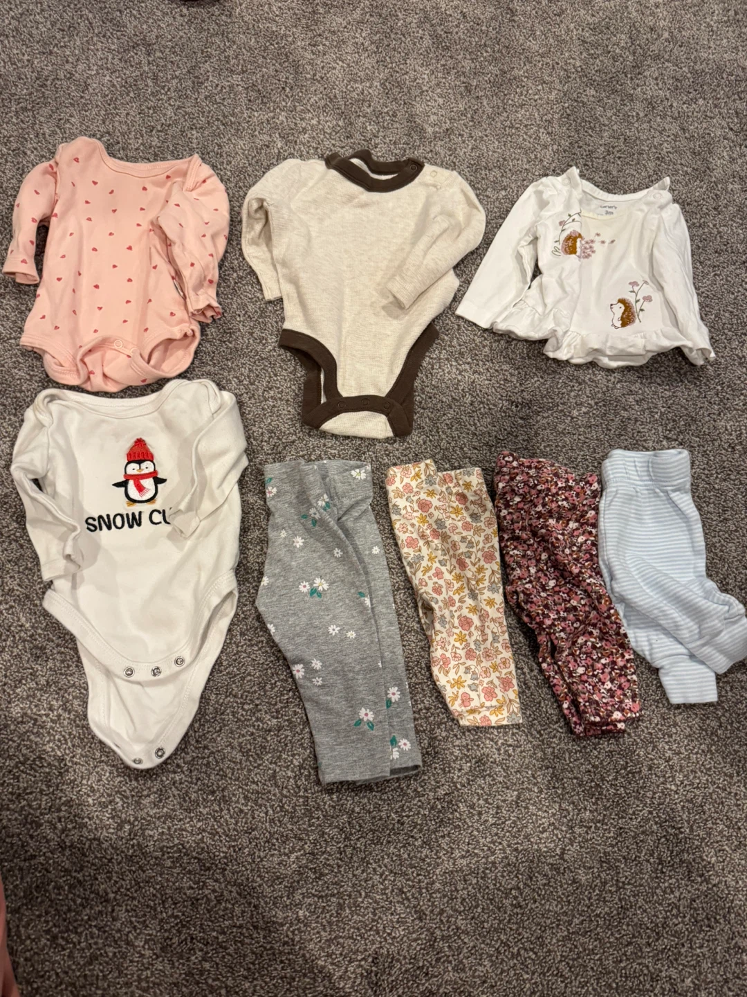 0-3mos Baby Clothes & Accessories Bundle - photo 2