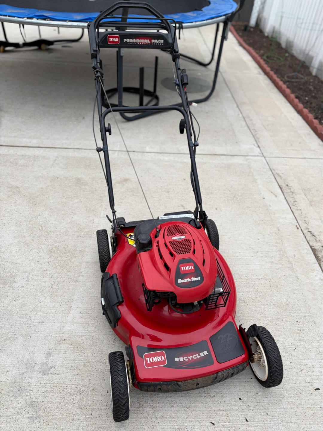 Toro Recycler Personal Pace Lawn Mower - photo 2