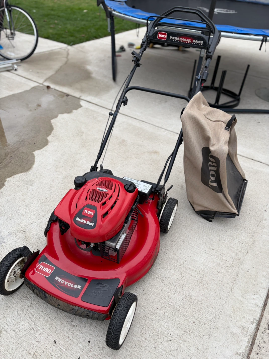Toro Recycler Personal Pace Lawn Mower - photo 4