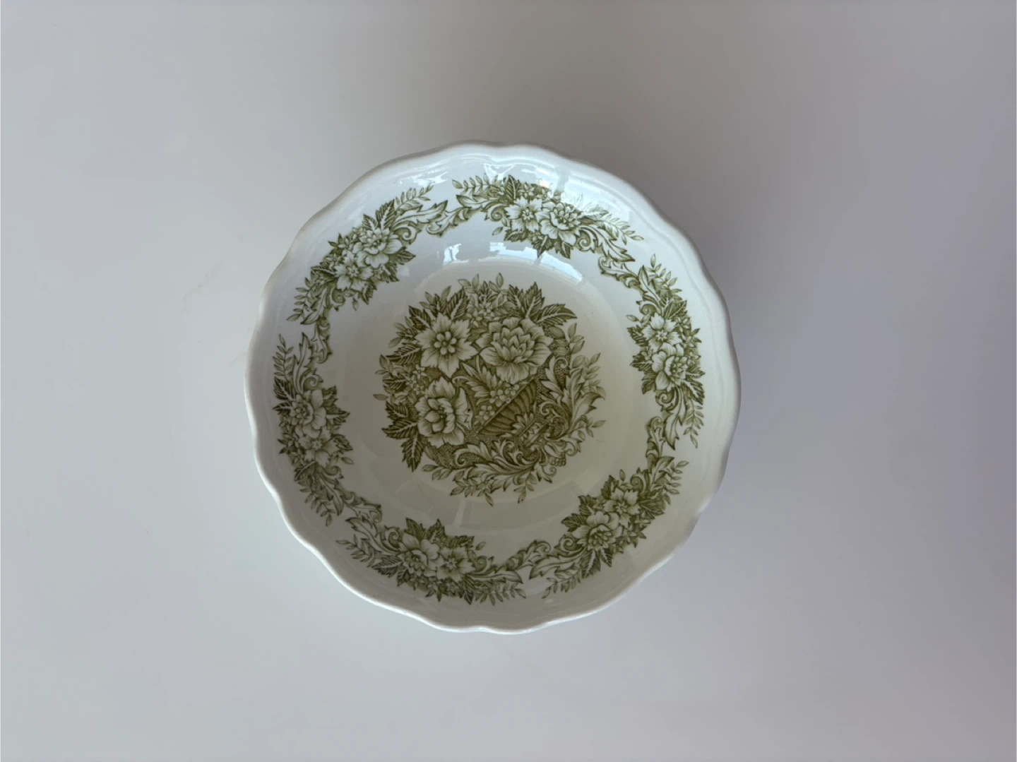 Vintage J&G Meakin Brocade Ironstone Bowl