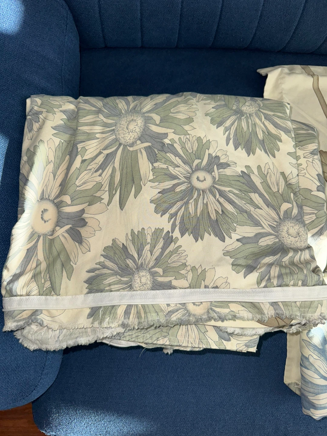 2 Sided Queen Size Duvet Cover Floral - photo 5