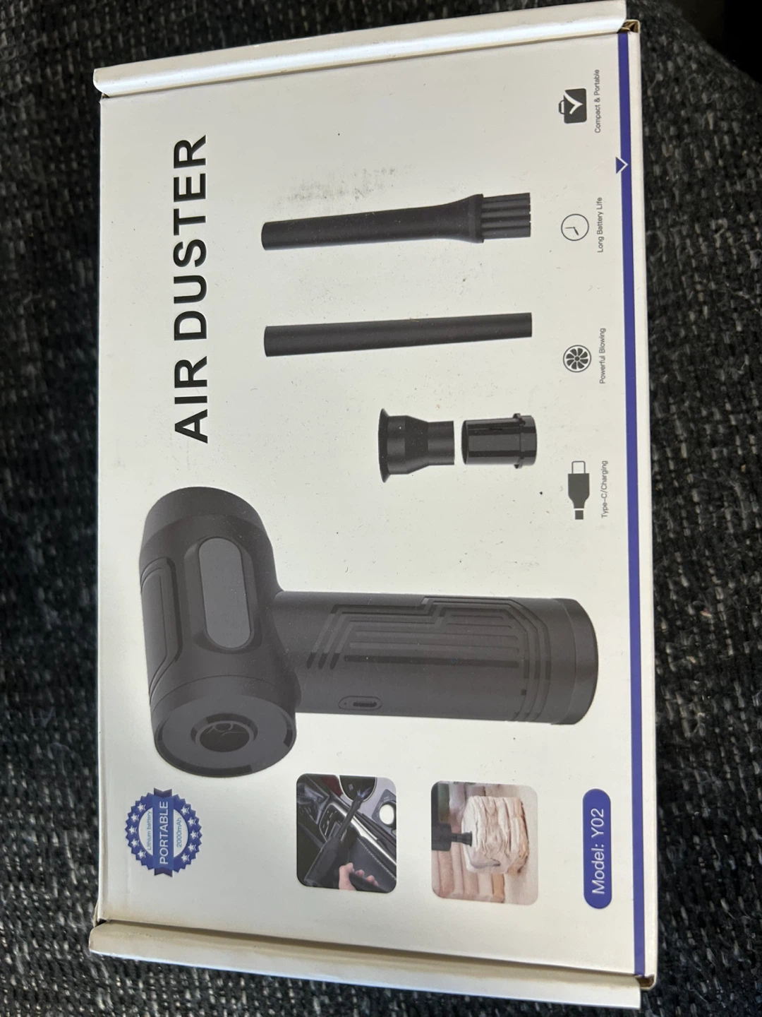 Portable Air Duster Model Y02