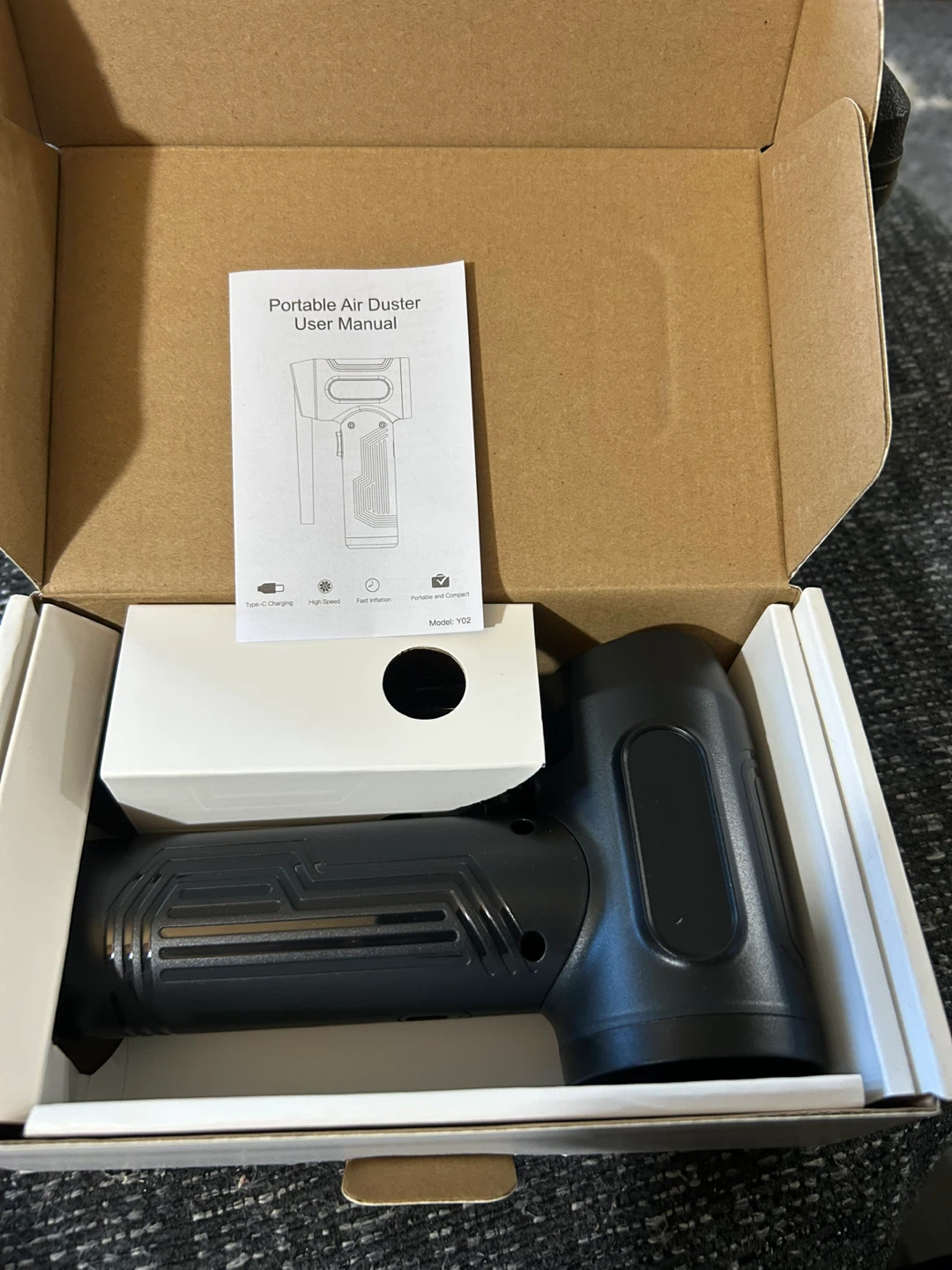 Portable Air Duster Model Y02 - photo 2
