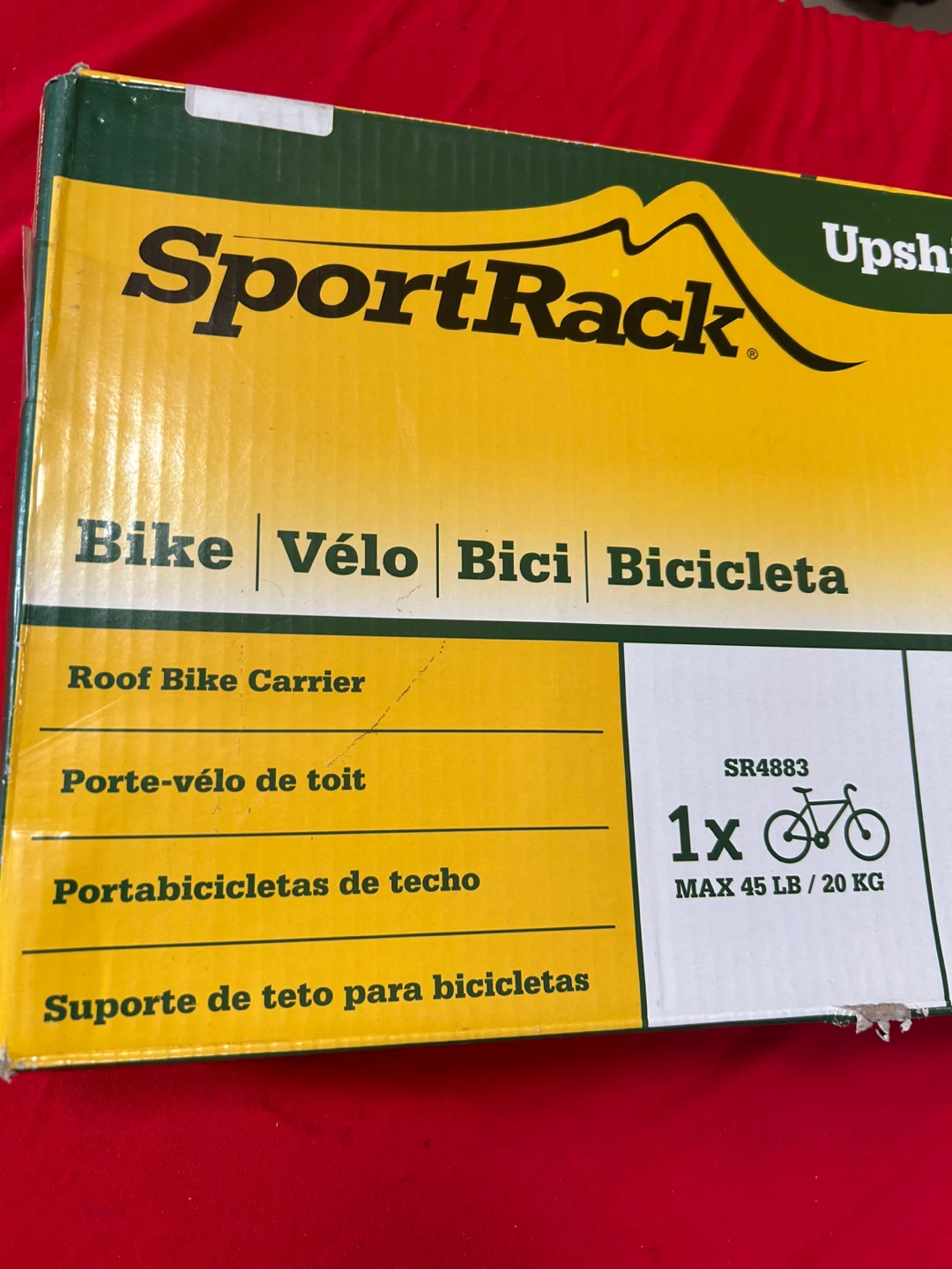 SportRack Upshift Roof Bike Carrier SR4883 - photo 2