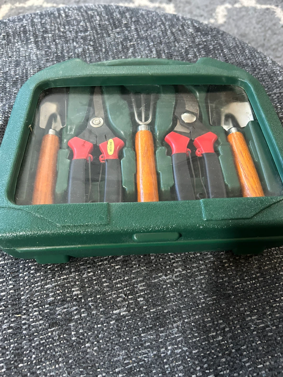 Garden Tool Set with Case