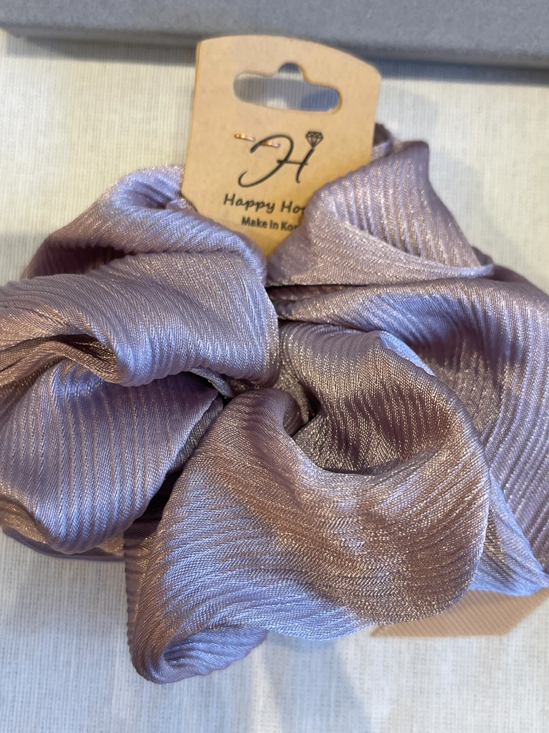 Korean Scrunchie - Lilac