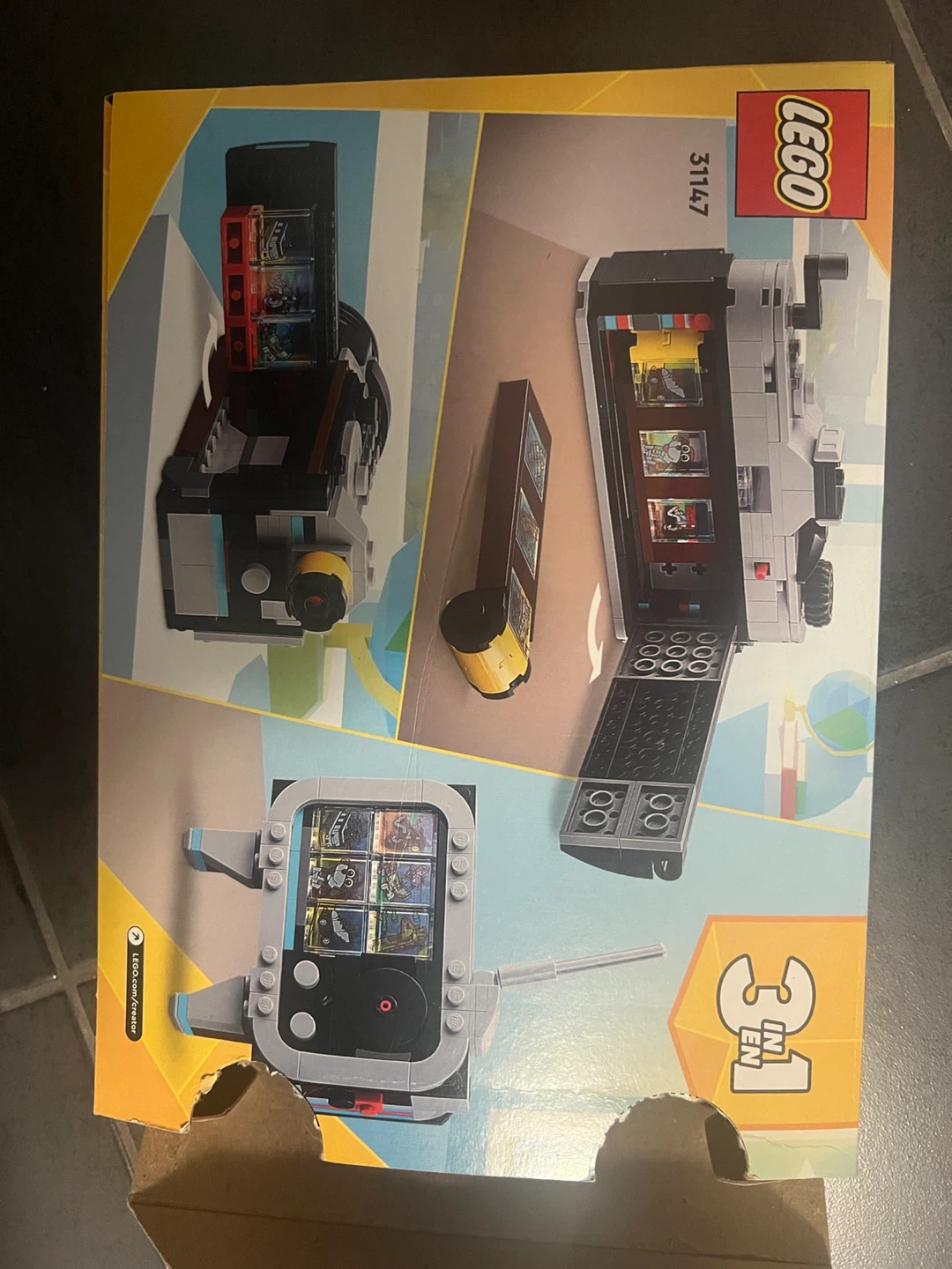 LEGO Creator 3-in-1 Retro Camera Building Set