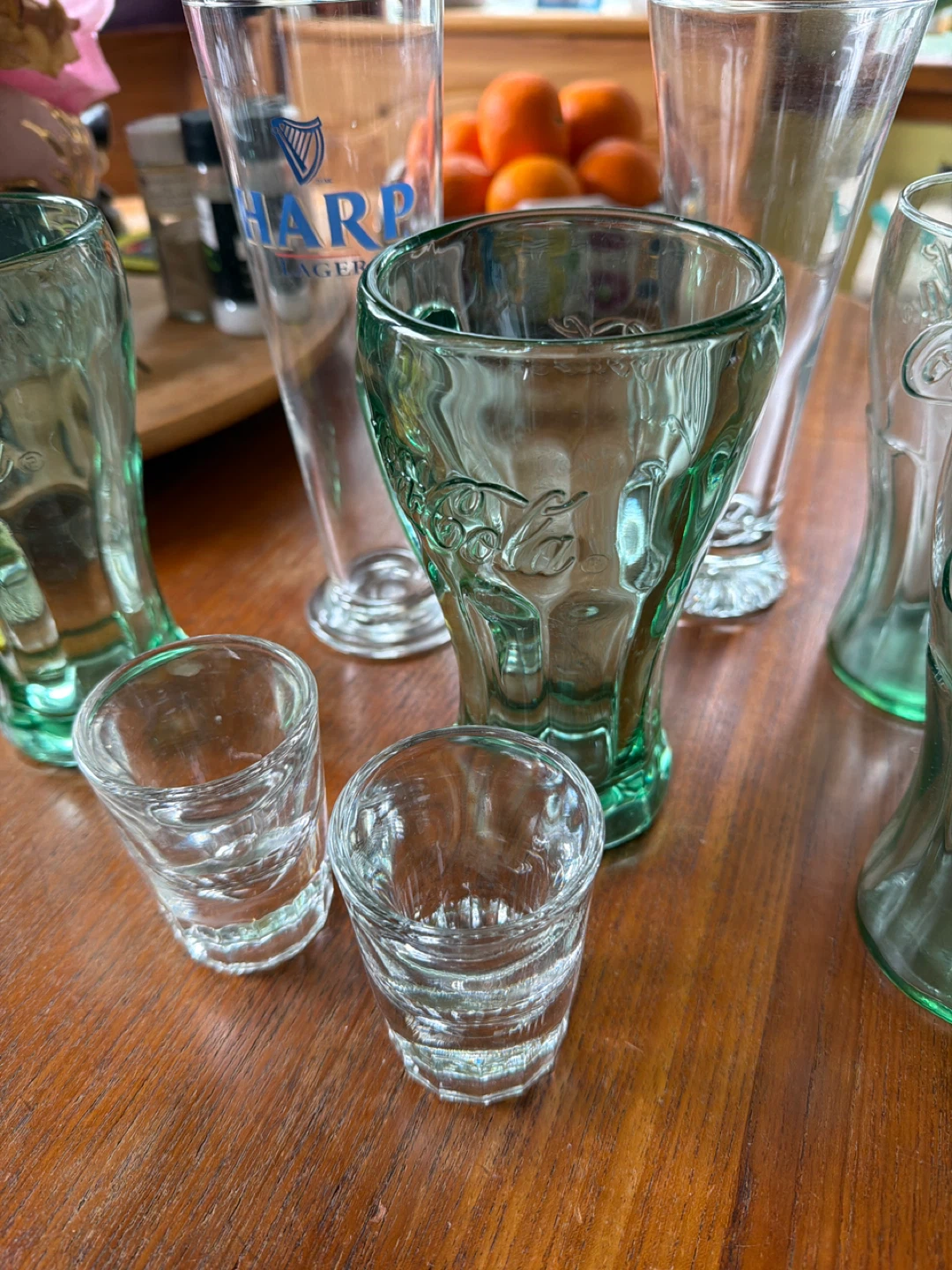 Coca-Cola & Harp Lager Glasses Set - photo 3