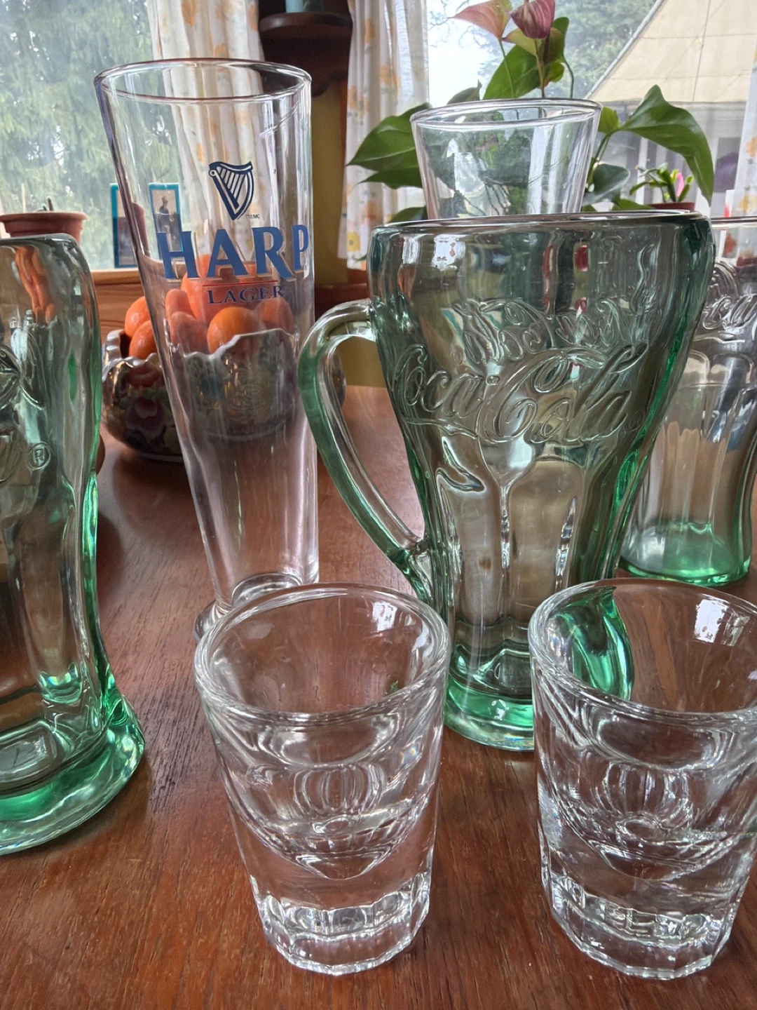 Coca-Cola & Harp Lager Glasses Set - photo 2