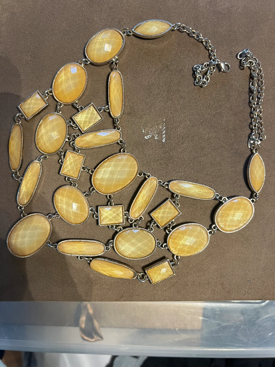 Assorted statement necklaces