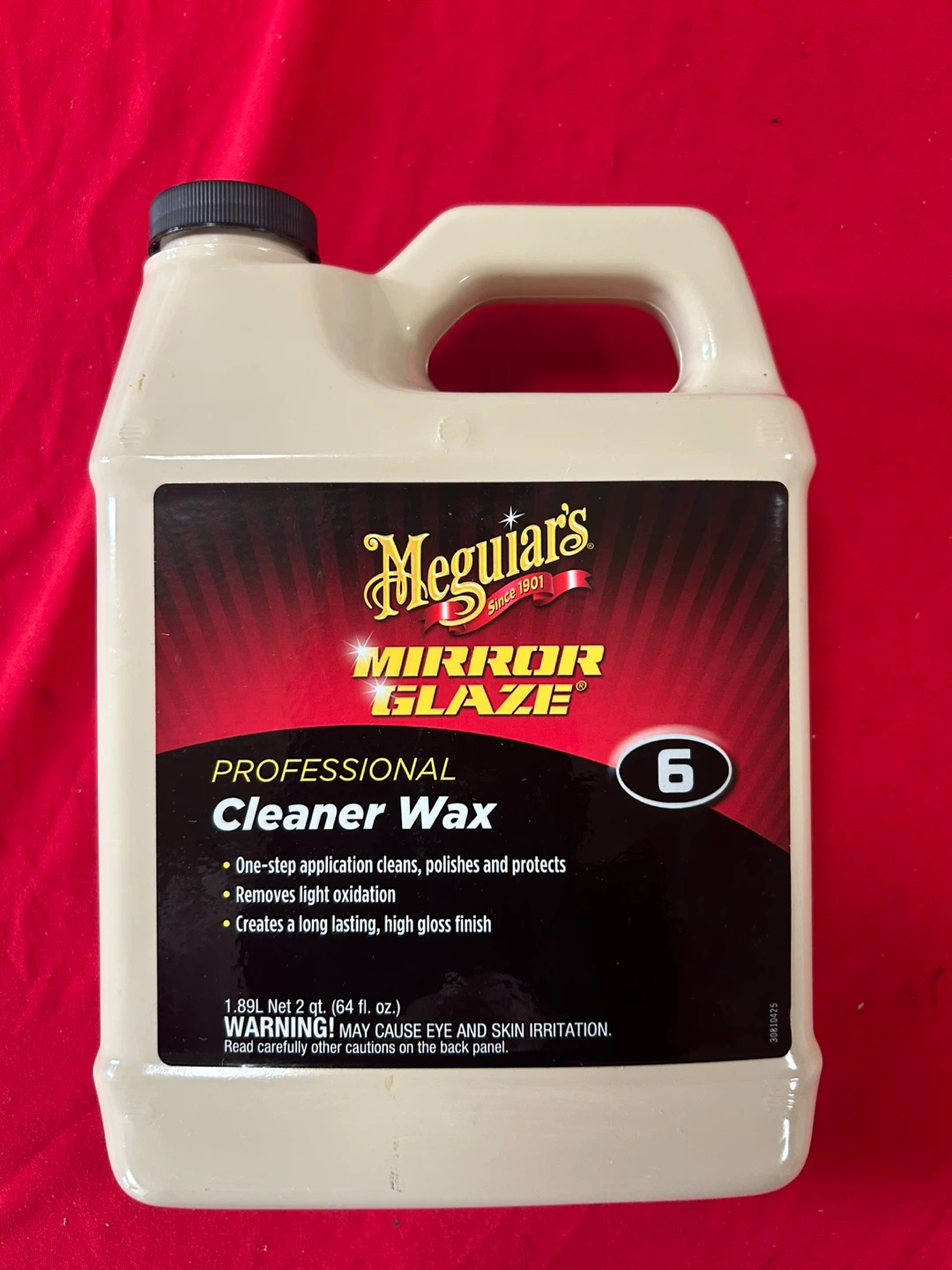 Meguiar's Mirror Glaze Professional Cleaner Wax 64 fl oz