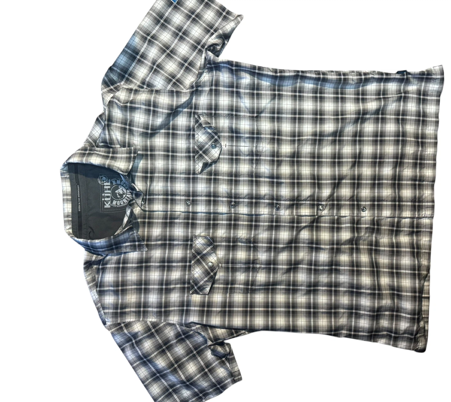 Kuhl Men's Plaid Short Sleeve Button-Up Shirt XL - photo 2