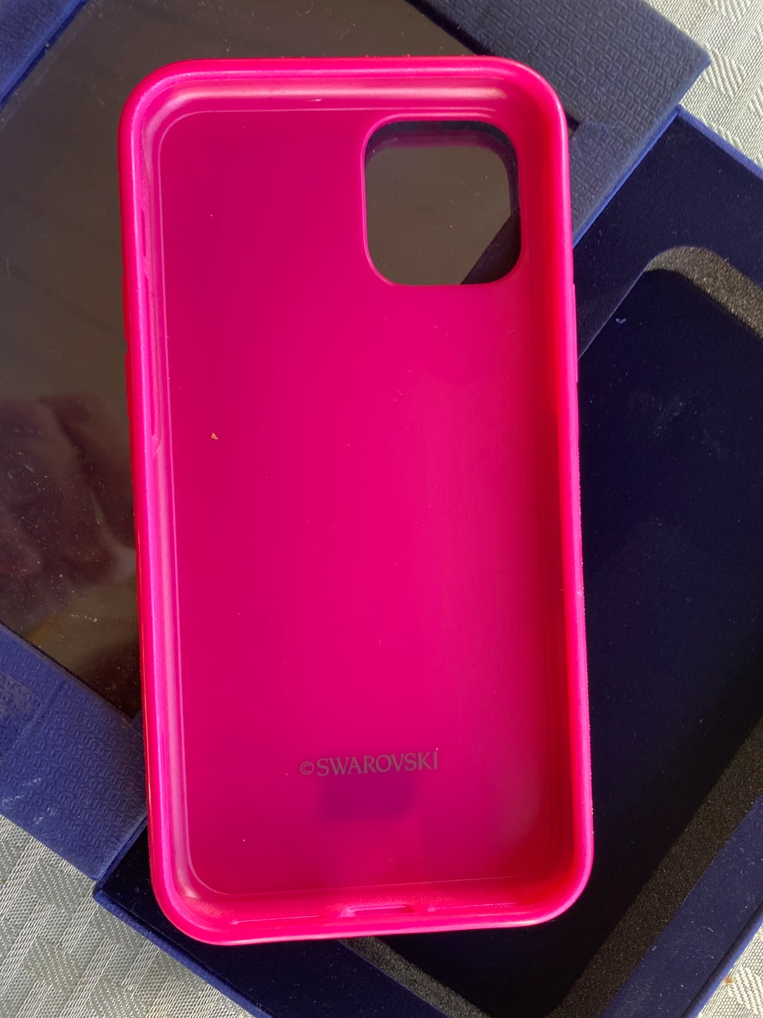 Swarovski iPhone 11 Pro Case - Pink Floral Glitter - photo 2