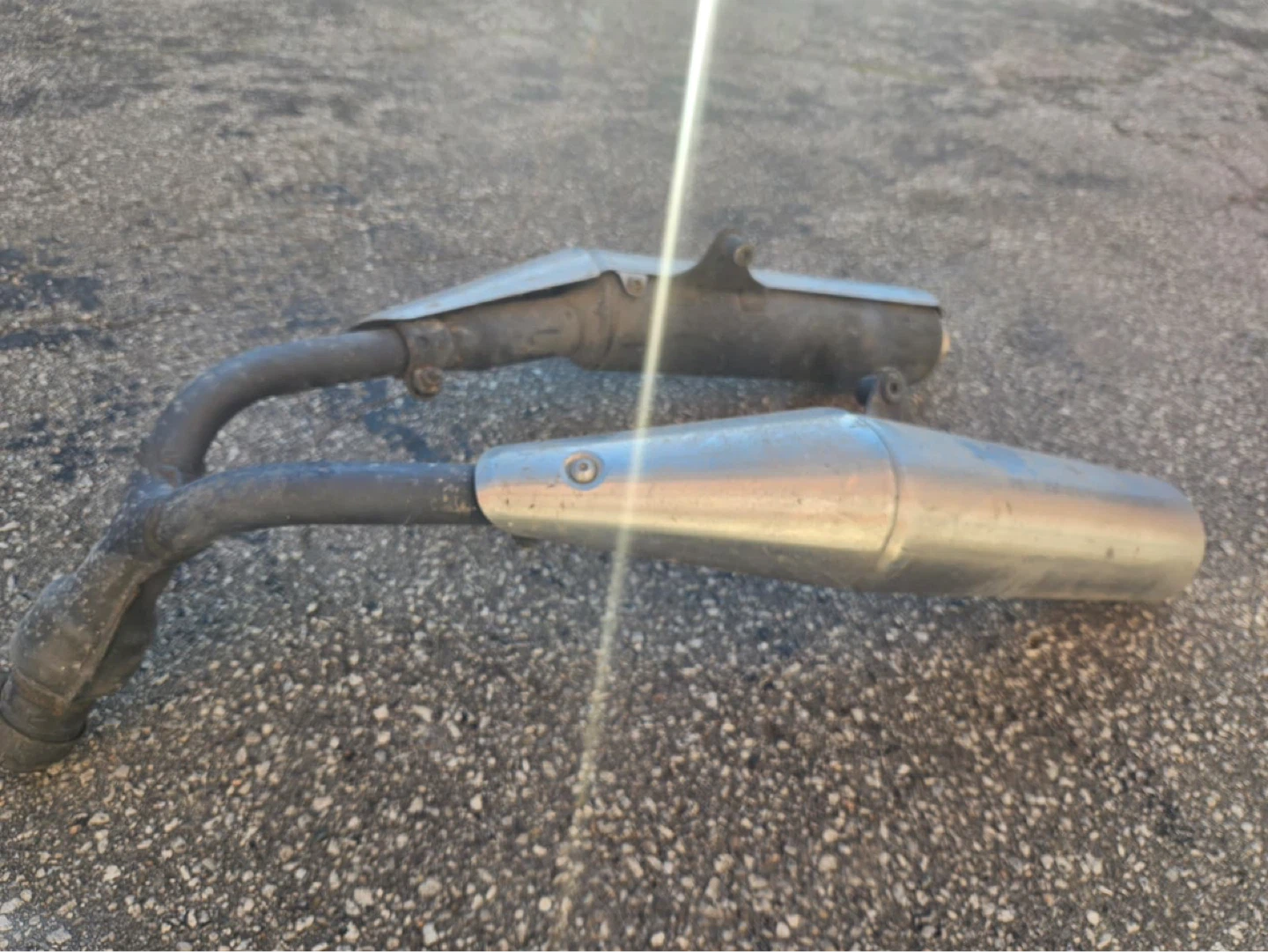 OEM Honda Motorcycle Dual Exhaust - photo 2