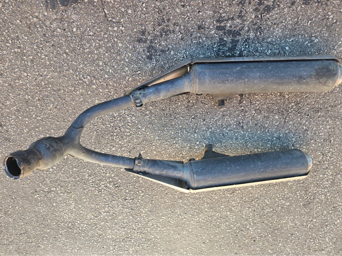 OEM Honda Motorcycle Dual Exhaust - photo 4