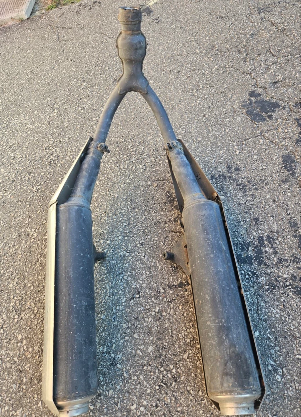 OEM Honda Motorcycle Dual Exhaust - photo 5