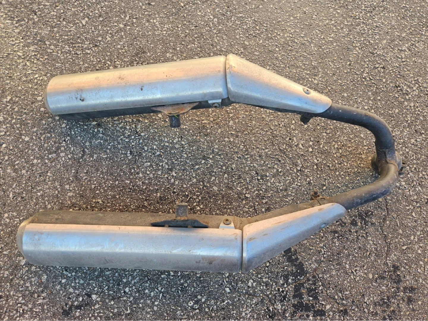 OEM Honda Motorcycle Dual Exhaust - photo 3