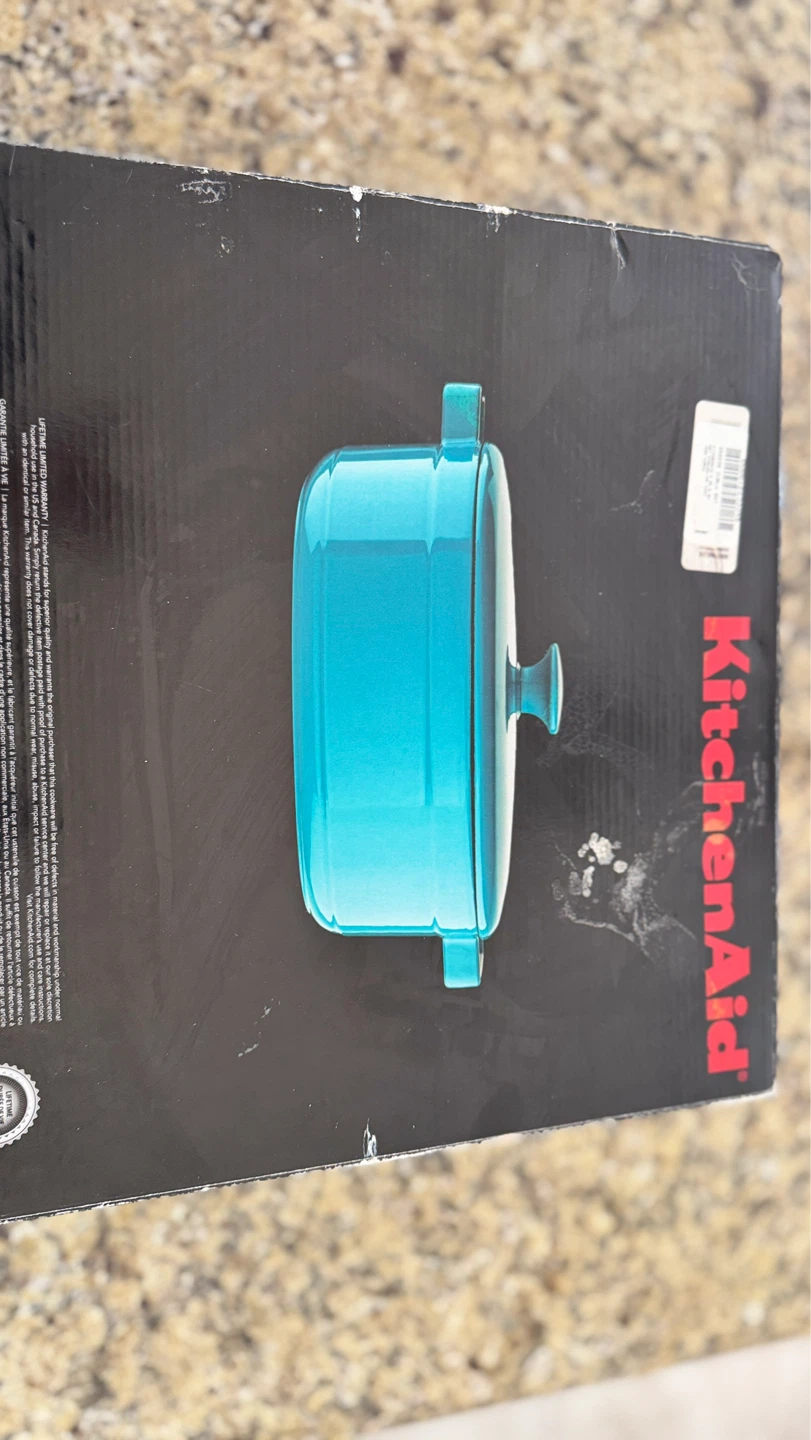 KitchenAid 6qt Enameled Cast Iron Dutch Oven