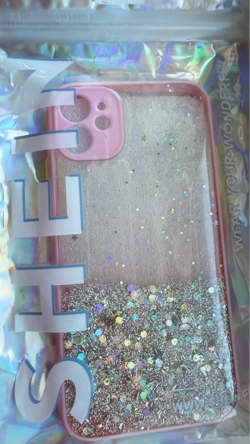 Pink Glitter Liquid Phone Case iPhone 11