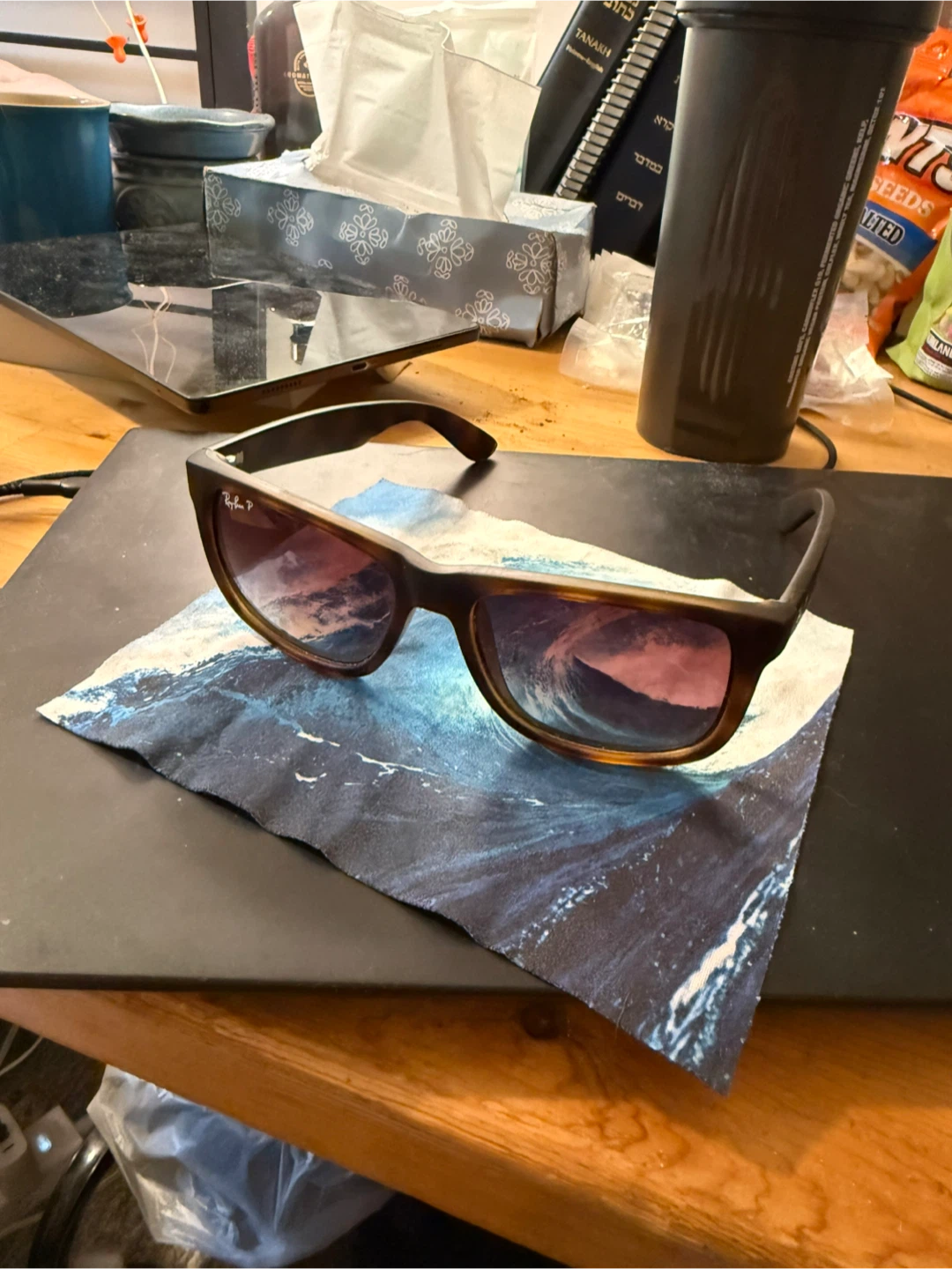 Ray-Ban P Polarized Wayfarer Sunglasses