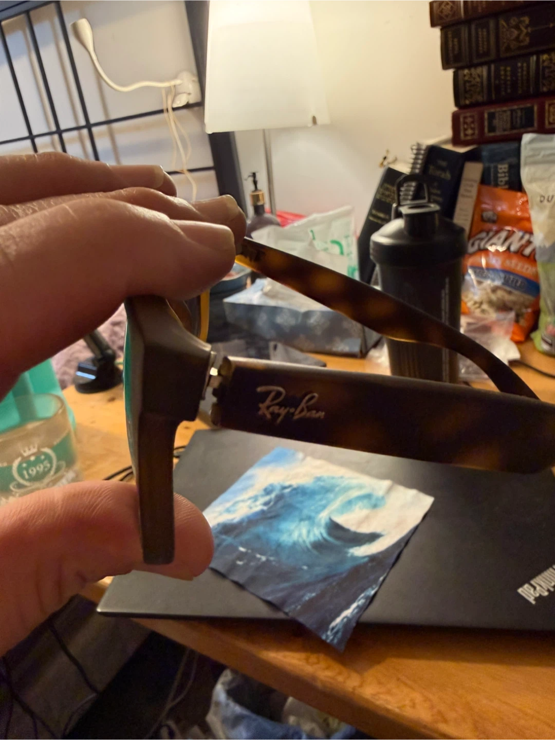 Ray-Ban P Polarized Wayfarer Sunglasses - photo 4