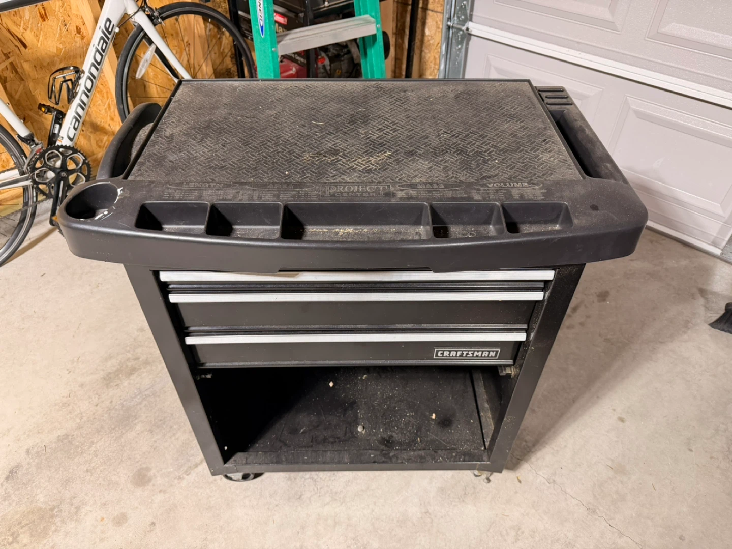Craftsman 3-Drawer Rolling Tool Cart - photo 3