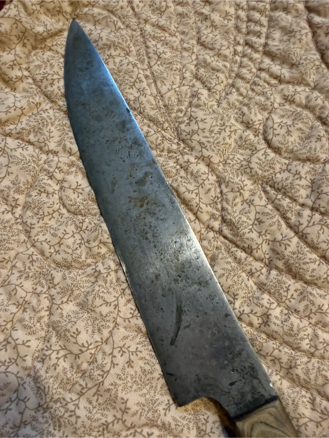 Set of 4 Blacksmith-ed kitchen knives - photo 5
