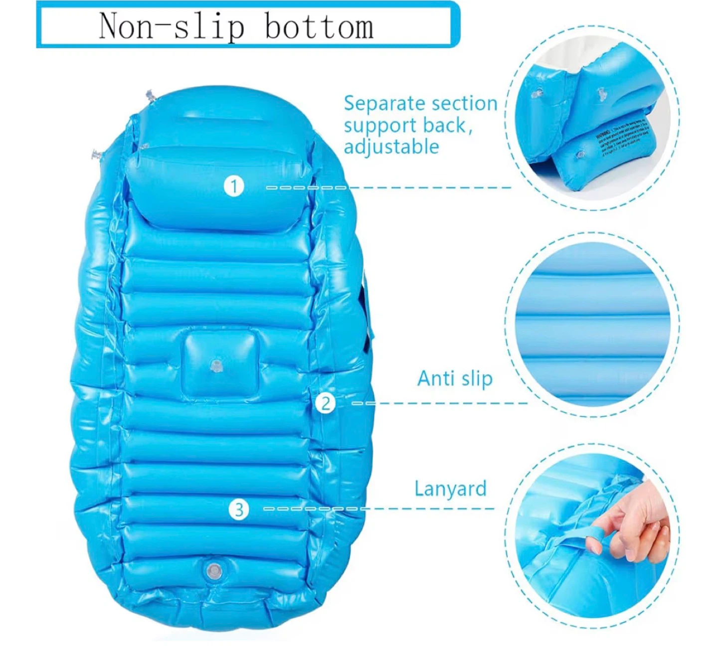 Mini Inflatable Pool, Portable Inflatable Pool - photo 4