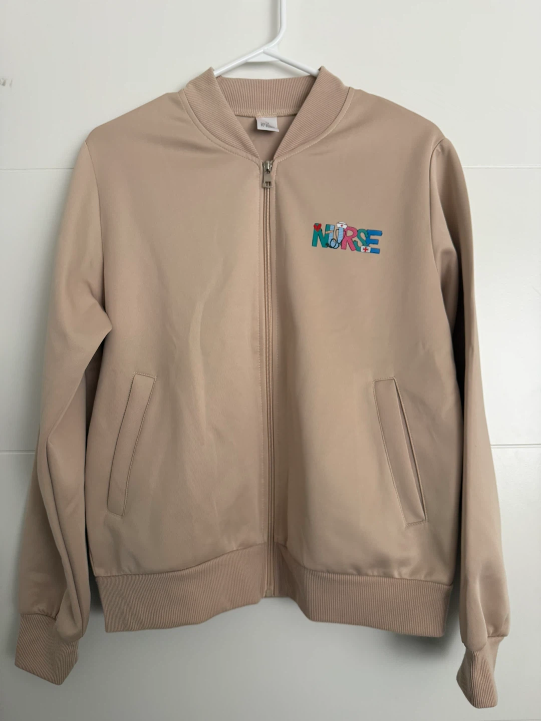Lightweight Nurse Bomber Jacket - Size Medium - photo 4