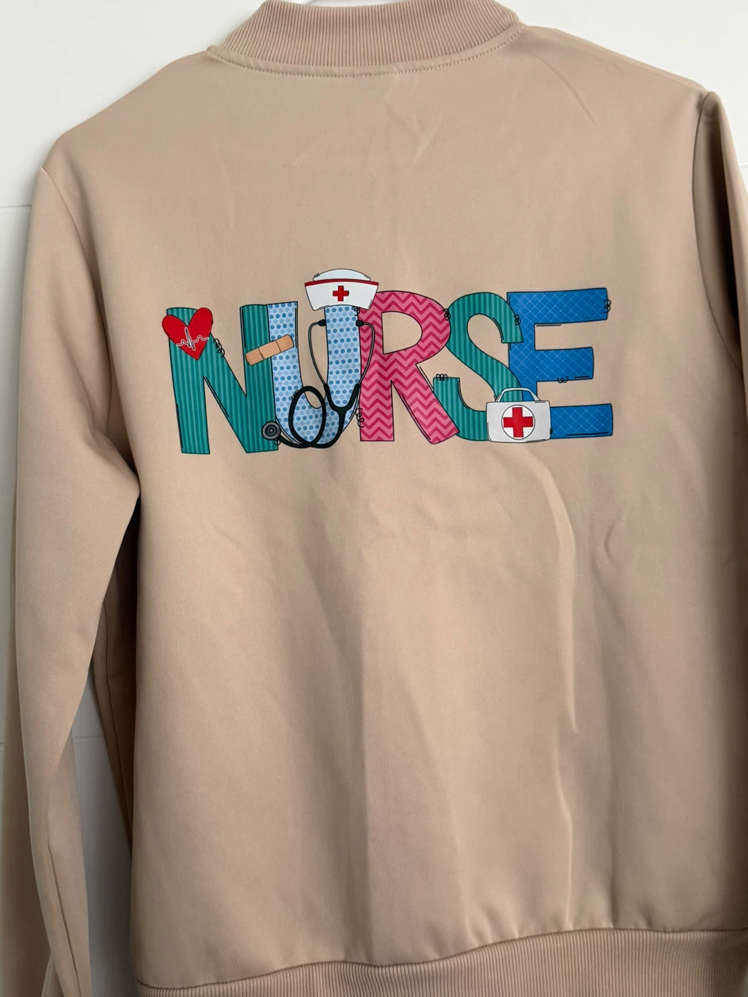 Lightweight Nurse Bomber Jacket - Size Medium - photo 2