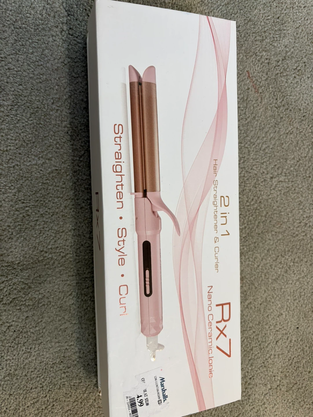 Rx7 2-in-1 Hair Straightener & Curler - photo 4