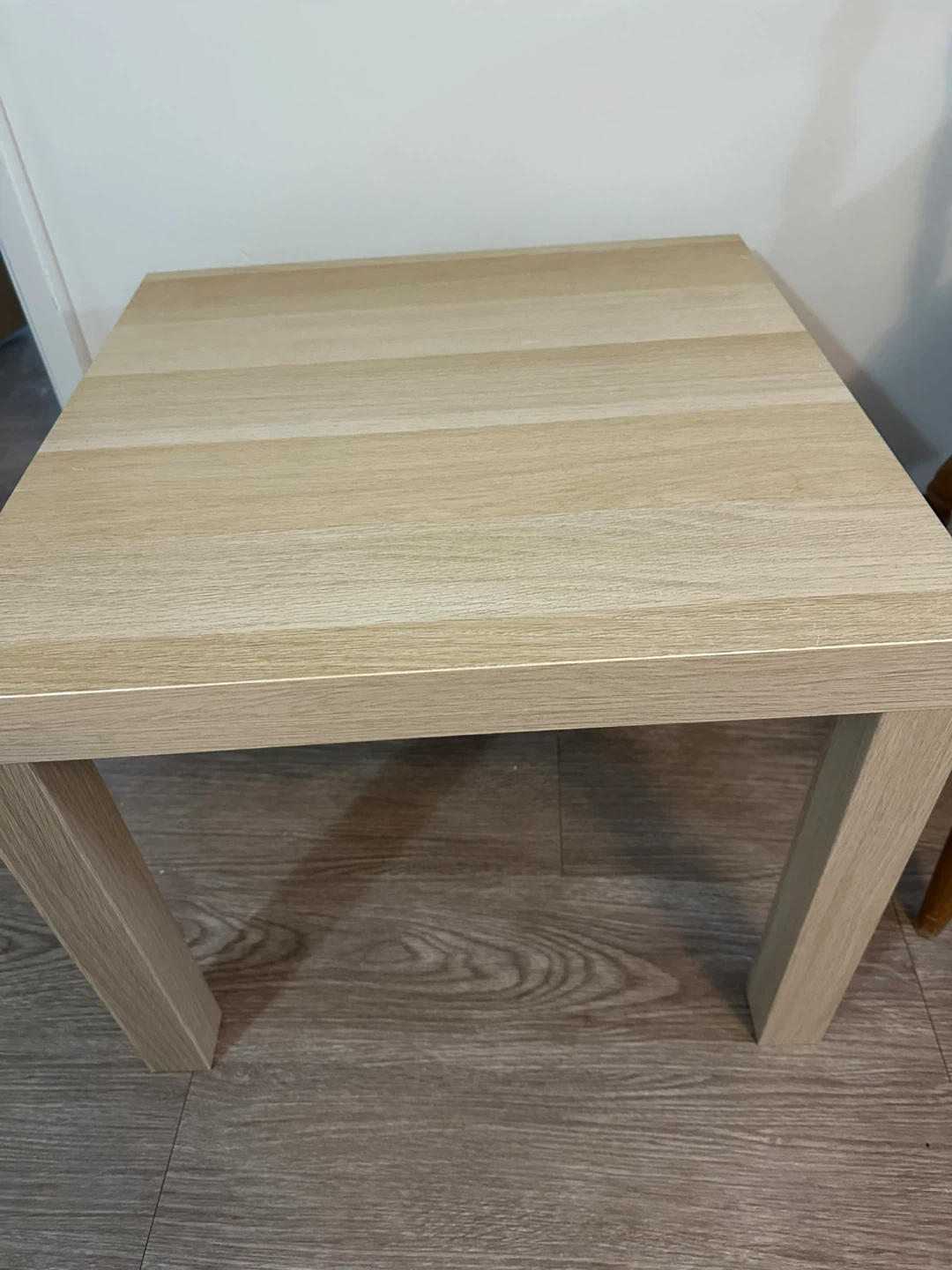 Light Wood Side Table