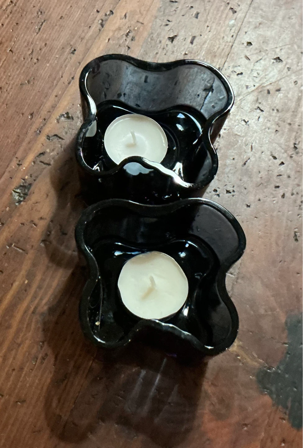 Iittala Ultima Thule Glass Tealight Holders (Set of 2) - photo 2