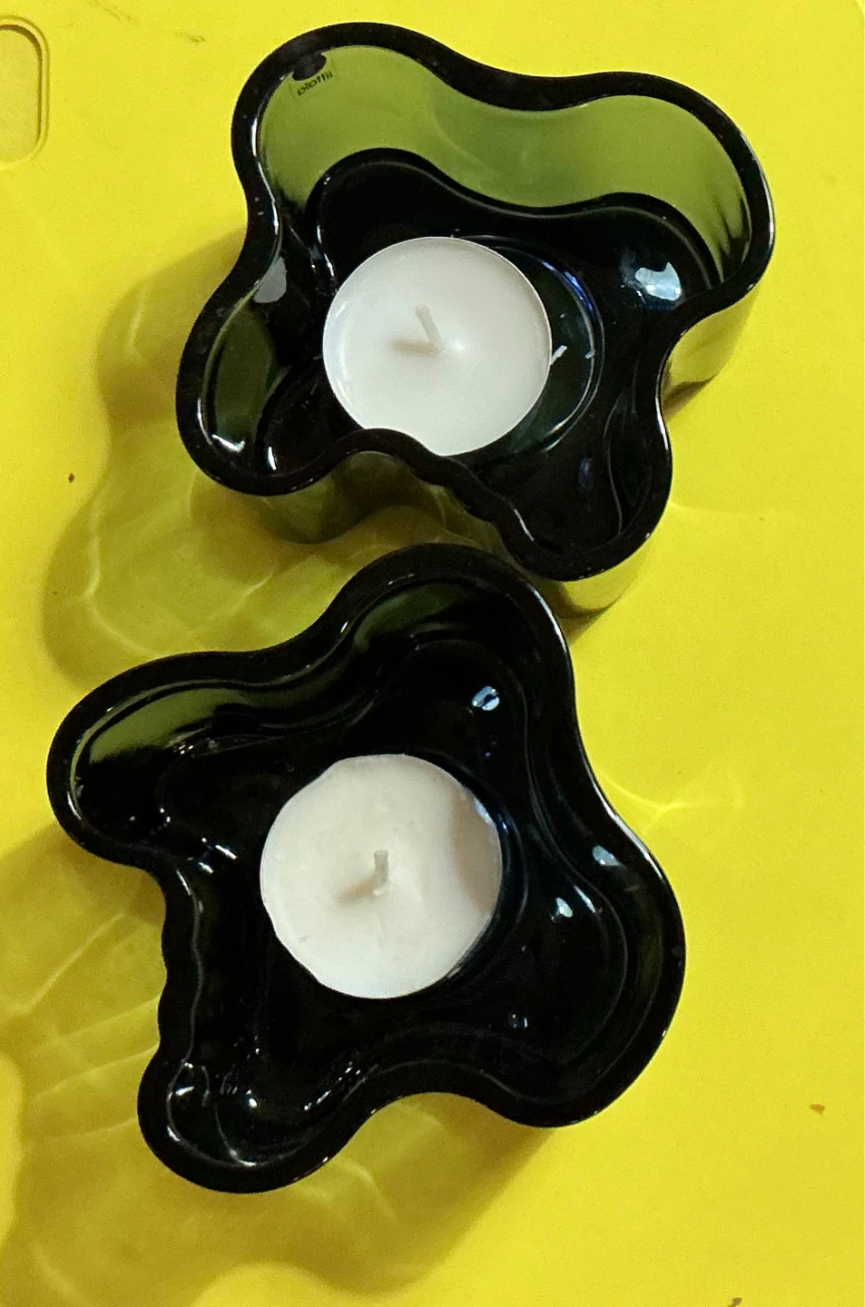 Iittala Ultima Thule Glass Tealight Holders (Set of 2) - photo 5
