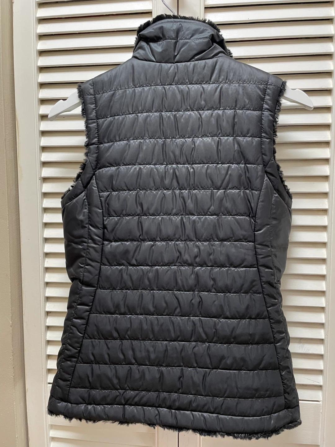The North Face Reversible Osito Vest - Black - M - photo 3