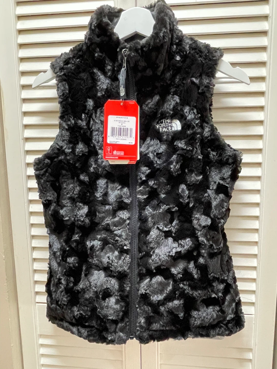 The North Face Reversible Osito Vest - Black - M - photo 4
