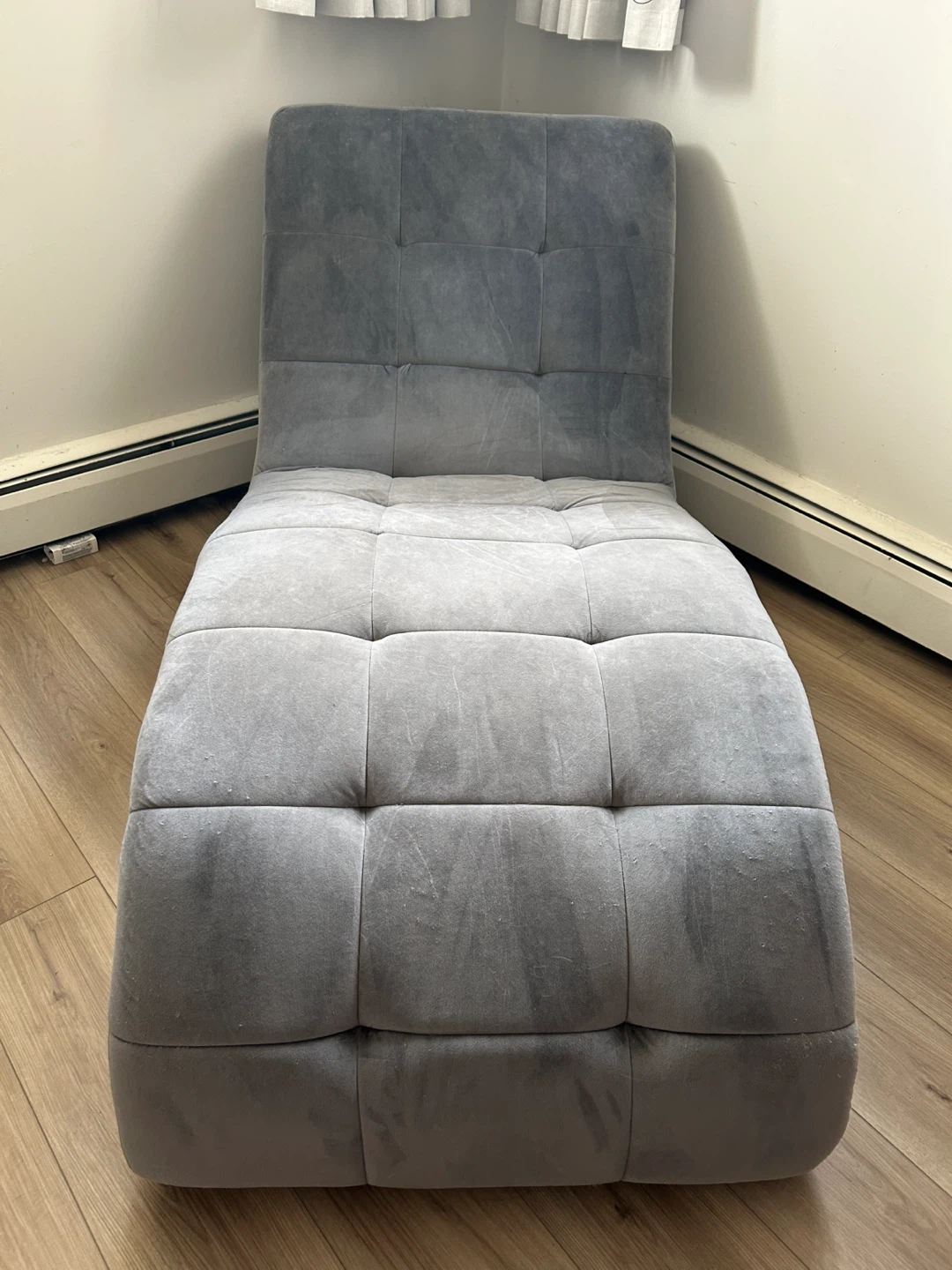 Grey Chaise Lounge